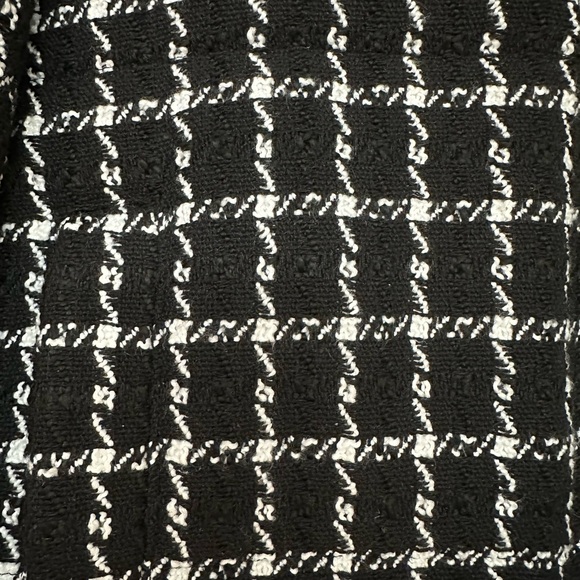 Jason Wu Black and White Tweed Puffer Size M Jacket - Picture 6 of 11